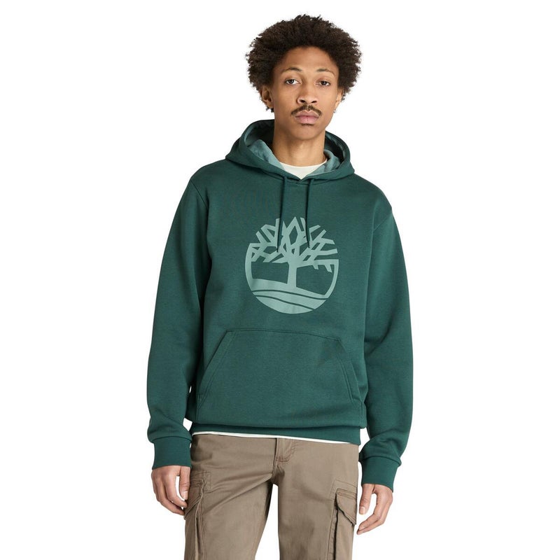 Timberland Northwood Tree Logo Brushback Hoodie - Image 1
