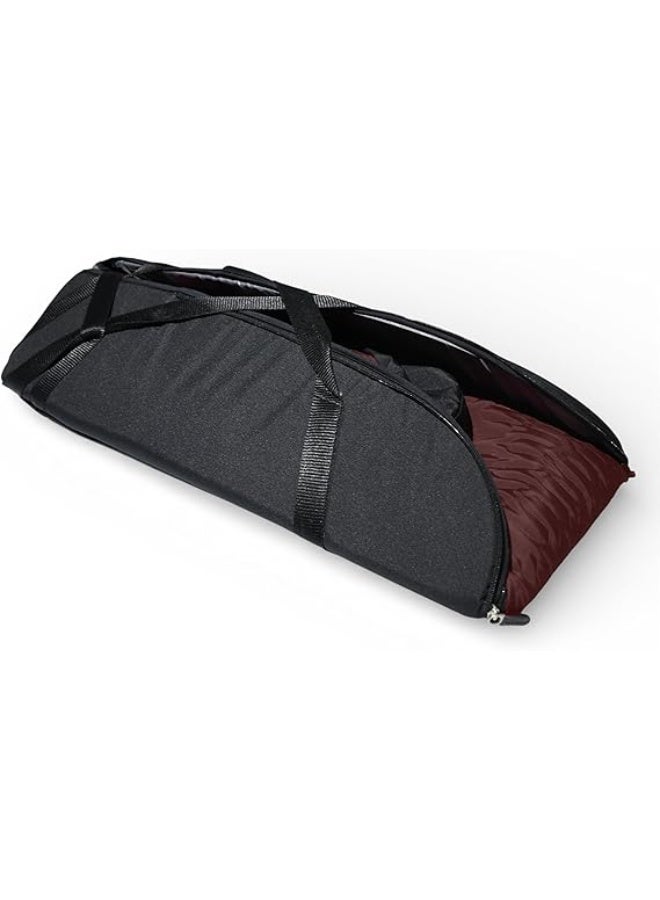 Petit Bebe Allure Baby Carrycot, Dark Red - Image 3