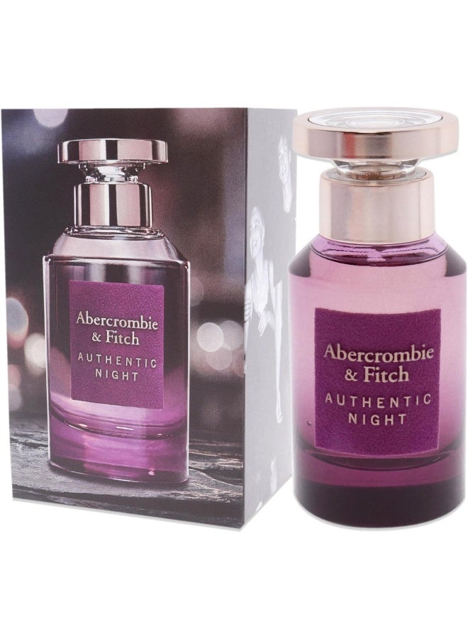 Abercrombie & Fitch Authentic Night Eau De Parfum For Women - Image 5