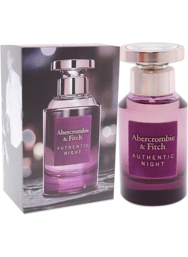 Abercrombie & Fitch Authentic Night Eau De Parfum For Women - Image 4
