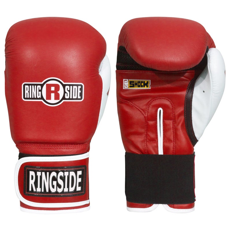 Ringside Gel Shock Boxing Super Bag Gloves, Black, Large - Image 3