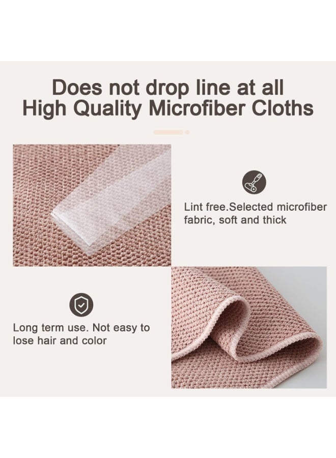 12 Pack Kitchen Dish Cloths,Dish Cloths For Washing Dishes,Super Absorbent Microfiber Cleaning Cloth, Premium Waffle Dish Towels For Kitchen, 12x12 Inches - Image 5