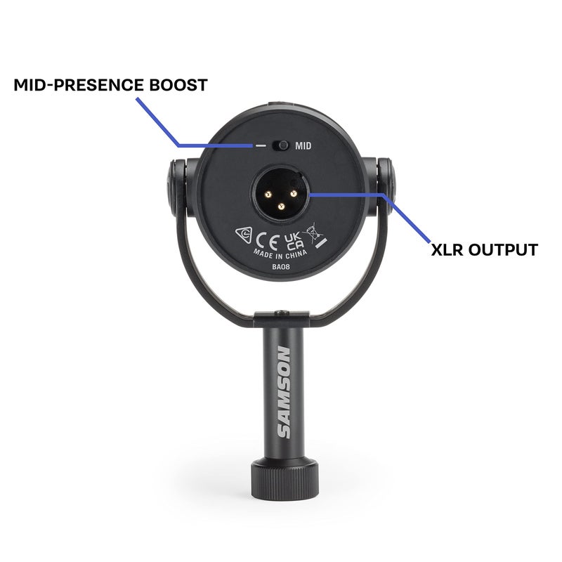 SAMSON Q9x Broadcast Dynamic Microphone - Image 3