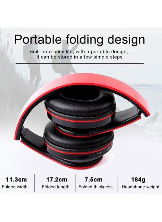 Generic - P39 Wireless Stereo Surround Bass Headphone Headset Support TF Card - Image 1