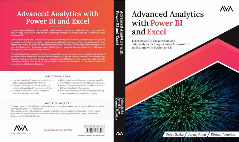 Advanced Analytics with Power BI and Excel: Learn powerful visualization and data analysis techniques using Microsoft BI tools along with Python and R - Image 3