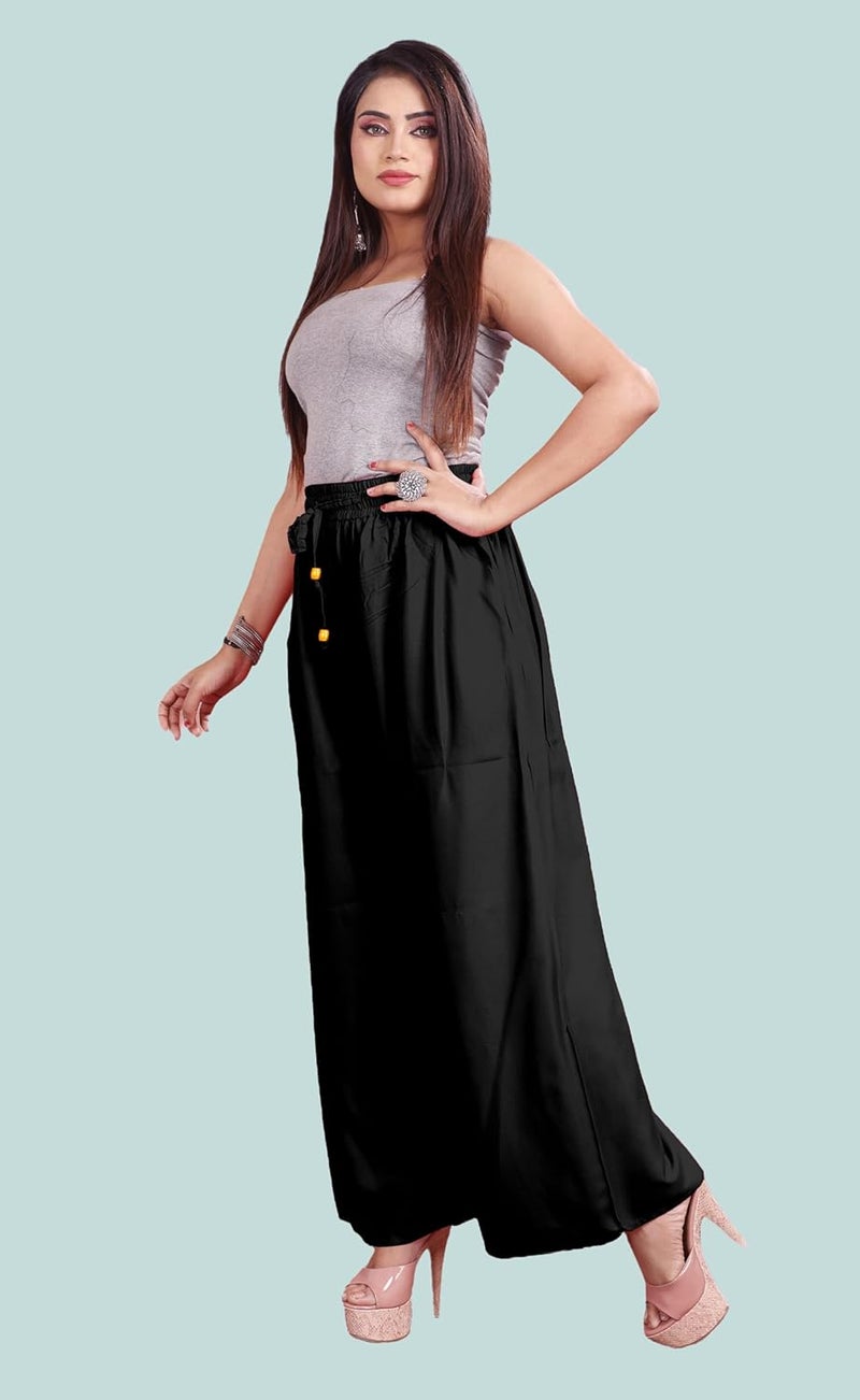 VIG TRENDS Women's Wide Leg Palazzo Pants, High Waist, Drawstring Closure, Casual Loose Fit Trousers - Image 3