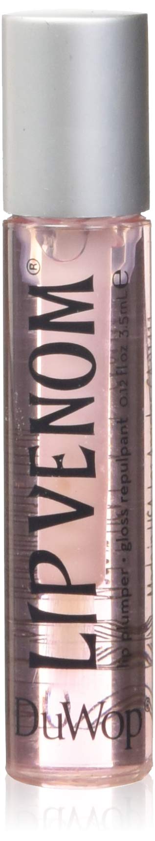 DuWop Cosmetics Original Lip Venom Lip Plumping Gloss to Plump and Moisturize Pink 1Pack