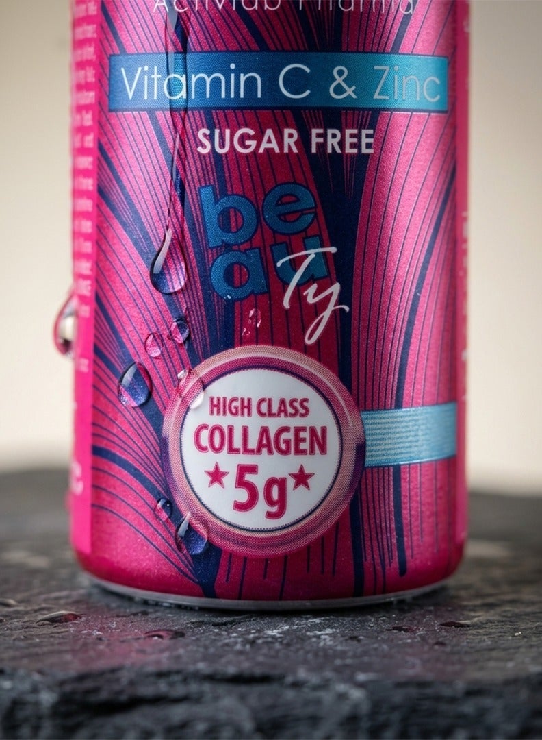 اكتف لاب فارما مشروب الكولاجين التجميلي 80 مل | 12 مشروب كولاجين بحري تجميلي للعناية اليومية بالبشرة - Image 4