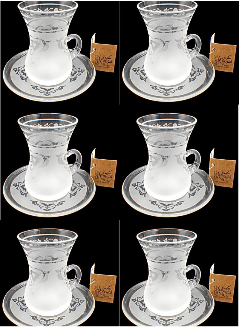 Tea Cups with Saucers 6 Pieces - pzsku/ZB93D63EA1452D27525C9Z/45/_/1647664559/f7e5049d-d91c-450e-942f-5db4790efe0d