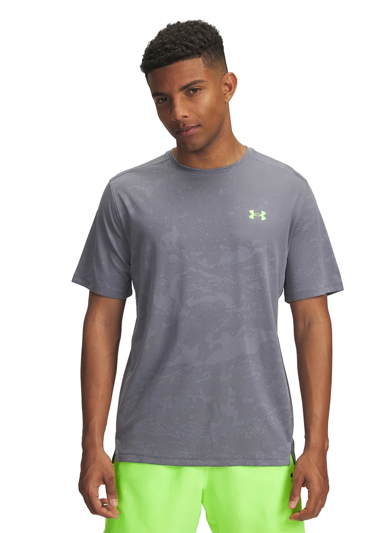 اندر ارمور Ech Vent Jacquard T-Shirt