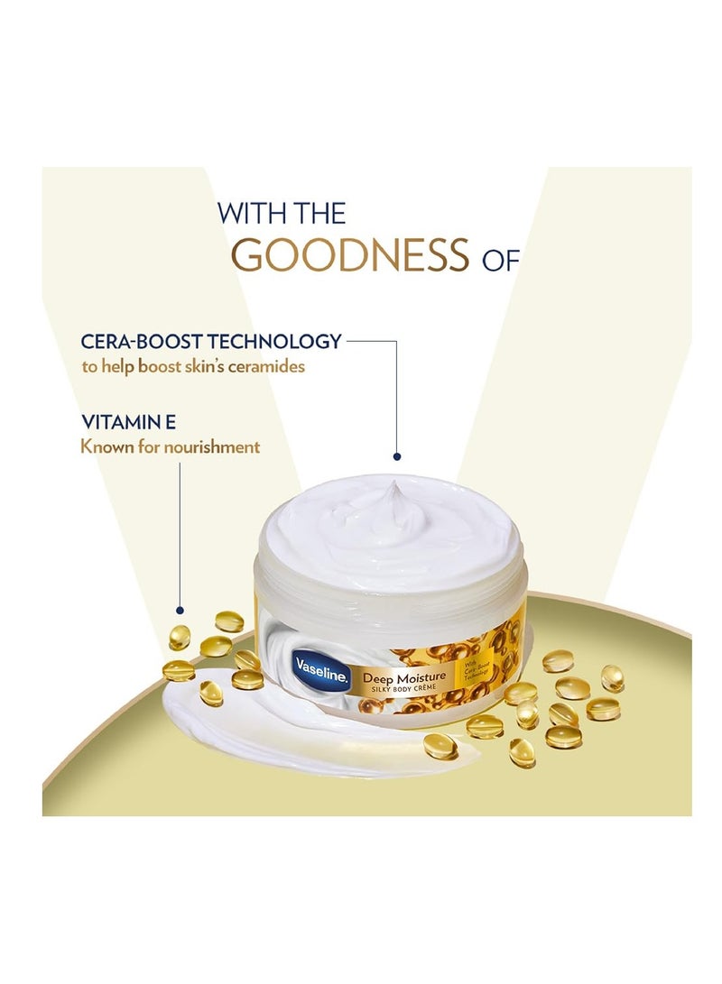 فازلين كريم الجسم الحريري للترطيب العميق من فازلين مع تقنية سيرا بوست للحصول على بشرة ناعمة وحريرية  180 g - Image 4