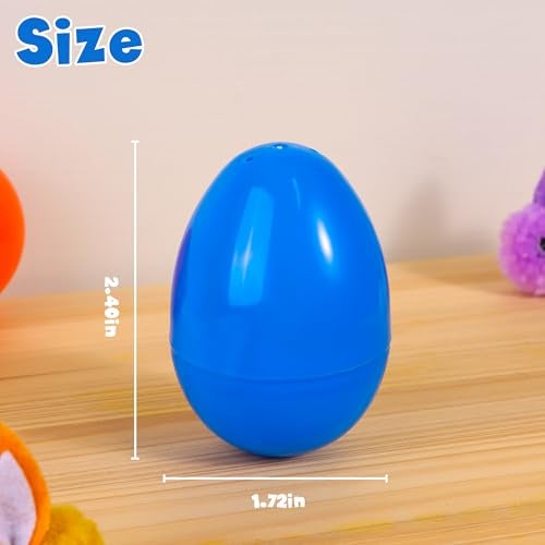 Grastfu 1000 Pack Easter Eggs Bulk Include 12 Surprise Golden Eggs 24 Inch Colorful Fillable Plastic Easter Egg Empty for Easter Hunt Party Favors Easter Basket Stuffers Fillers Classroom Prize Supplies - Image 5