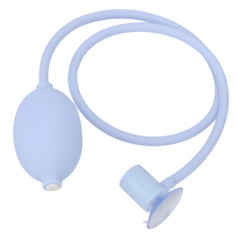 Sitz Bath Flusher Tube: Blue, Handheld Design - Suction Cup Attachment Sitz Bath Hose for Hemorrhoid Sufferers Postpartum Perineal Care - Image 3