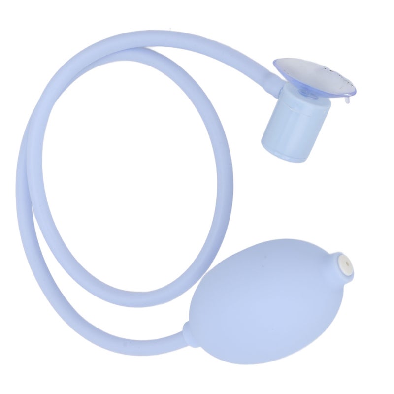 Sitz Bath Flusher Tube: Blue, Handheld Design - Suction Cup Attachment Sitz Bath Hose for Hemorrhoid Sufferers Postpartum Perineal Care - Image 5