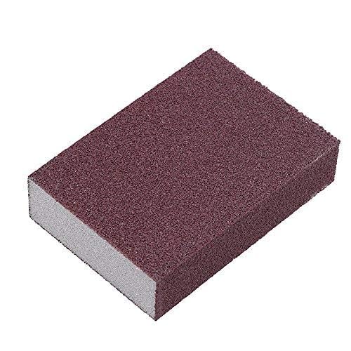 Avishkaram Avishkaram Multipurpose Brown Color Hard Surface Like Sand Paper Scrub Sponge Deep Cleaner Eraser Kitchen Tool Perfect for Gas Cleaning Utensils Wood Pack of 2 2  - Image 1
