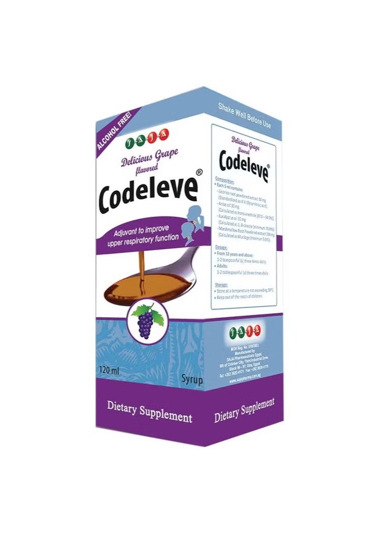 Codeleve Cough Syrup 120 mL