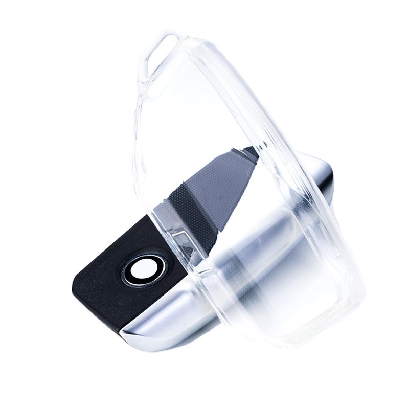 Clear Key Fob Cover TPU 4 Buttons Car Key Fob Case Fit for I7 M Sport 2023 X7 i7 xi X1 IX M5 7 Series 735Li 740 Car Remote Key Case Shell Protector Clear