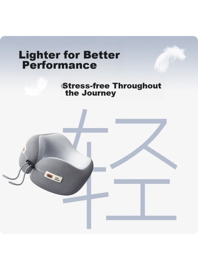 Silayi Siliyi U-shaped Neck Pillow, Travel Portable Airplane Pillow, Long-distance Journey Neck Support, Office Nap Pillow, Sleeping Aid - Image 4
