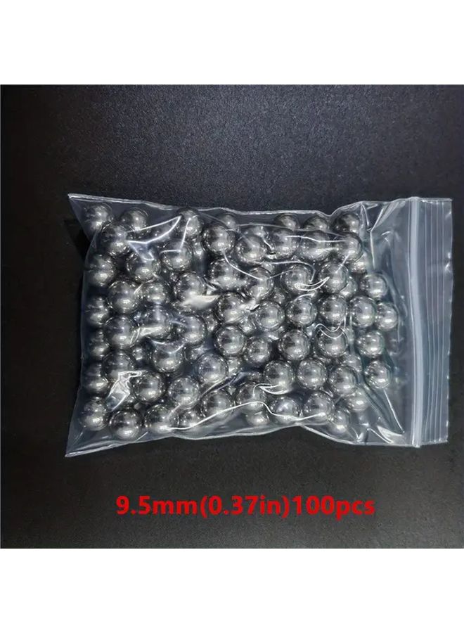 100pcs 9 5mm High Carbon Steel Balls Precision Bright Surface Bicycle Bearing Accessories - Image 1