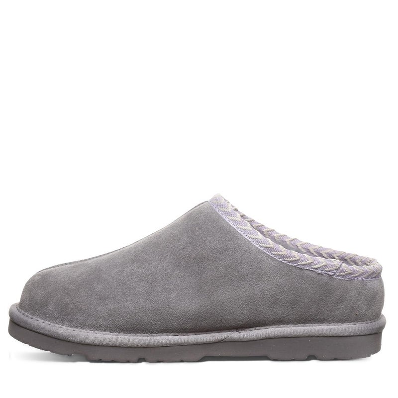 BEARPAW Women's Tabitha Slipper Charcoal Size 8 | Comfortable & Lightweight Slipper | Indoor & Outdoor Shoe for Women - Image 2