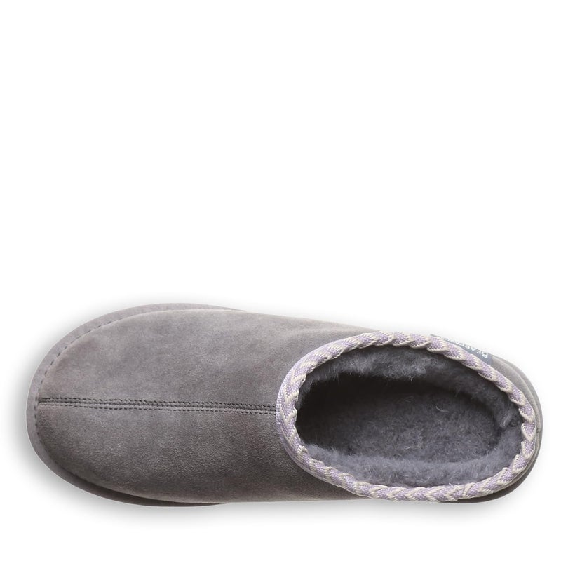 BEARPAW Women's Tabitha Slipper Charcoal Size 8 | Comfortable & Lightweight Slipper | Indoor & Outdoor Shoe for Women - Image 4
