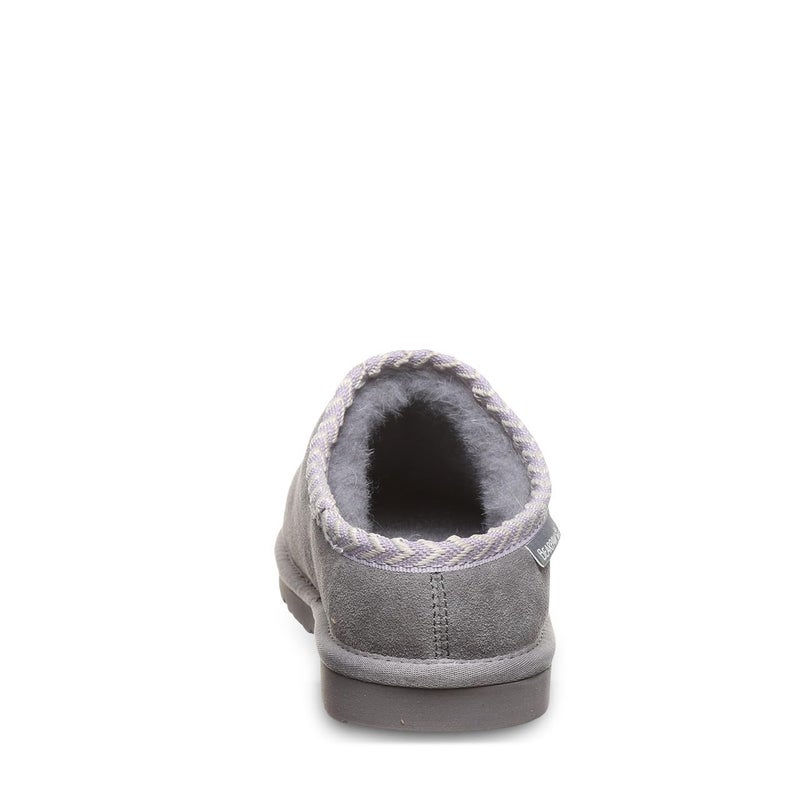 BEARPAW Women's Tabitha Slipper Charcoal Size 8 | Comfortable & Lightweight Slipper | Indoor & Outdoor Shoe for Women - Image 5