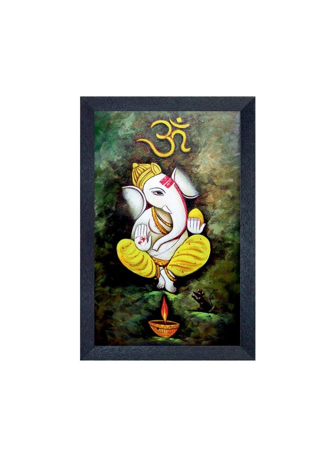 راندم (Rp 1229 لوحة غانيشا متعددة الألوان، 18 × 12 بوصة - Image 1