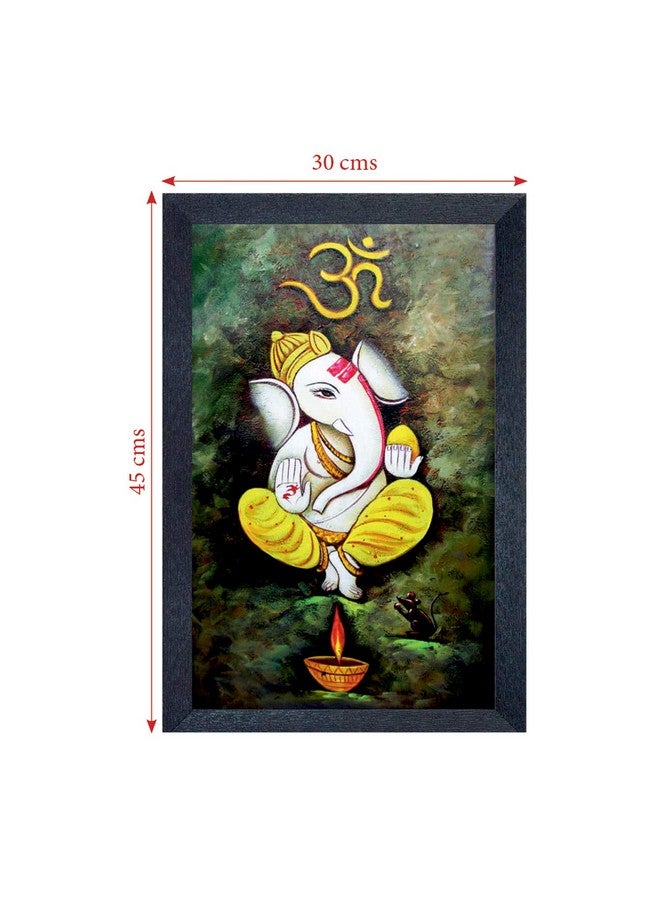 راندم (Rp 1229 لوحة غانيشا متعددة الألوان، 18 × 12 بوصة - Image 4