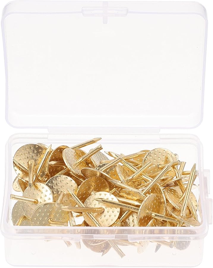 50 قطعة من مجموعة تعليق الصور مع خطافات مسامير حديدية للإطارات والساعات والديكورات سهلة التركيب على الحائط - Image 2