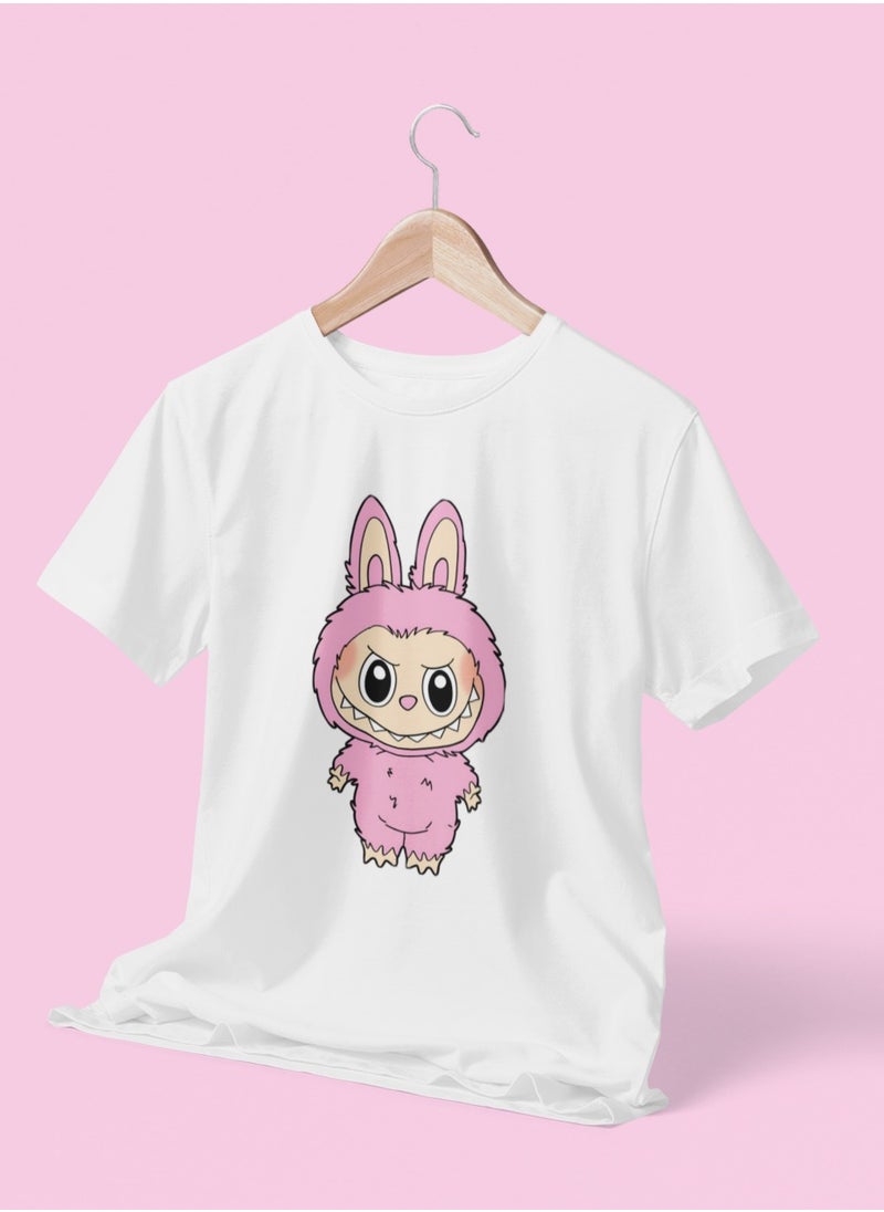 ZOOM Adorable Macaron Labubu Kids T-Shirt 