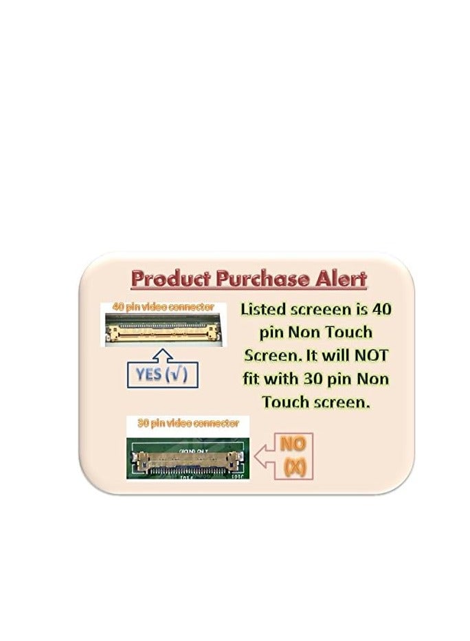 Terabyte شاشة لابتوب 17.3" LCD LED - Image 2