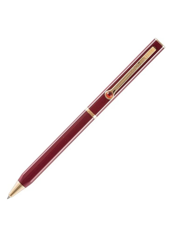 S.T. Dupont PARIS S.T. Dupont Ball Point Pen - Mon Dupont Karl Lagerfeld Lotus Red Lacquer Gold 435670 st - Image 1