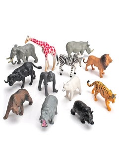 Toy Box 12-Piece Mini Vinyl Forest Animal Set  - Image 4