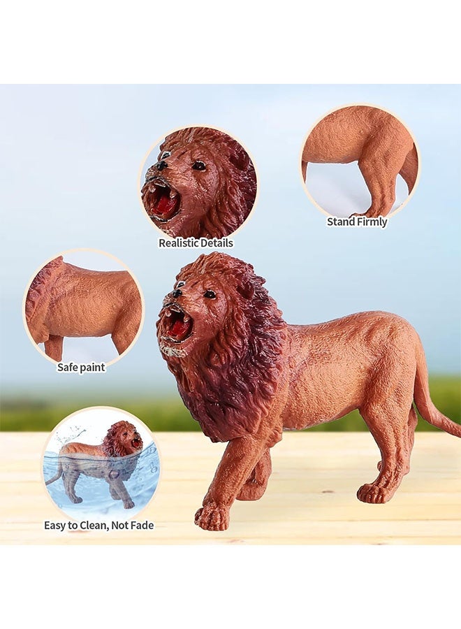 51 Pcs Animals Figures Toys, Wild Animal Toy Figure Play Set for Kids Pack of 51 Mini Jungle Animal Toy Set,  Realistic Jungle Playset Toys Zoo Animals, Learning Toys for Toddlers and Children - Image 4