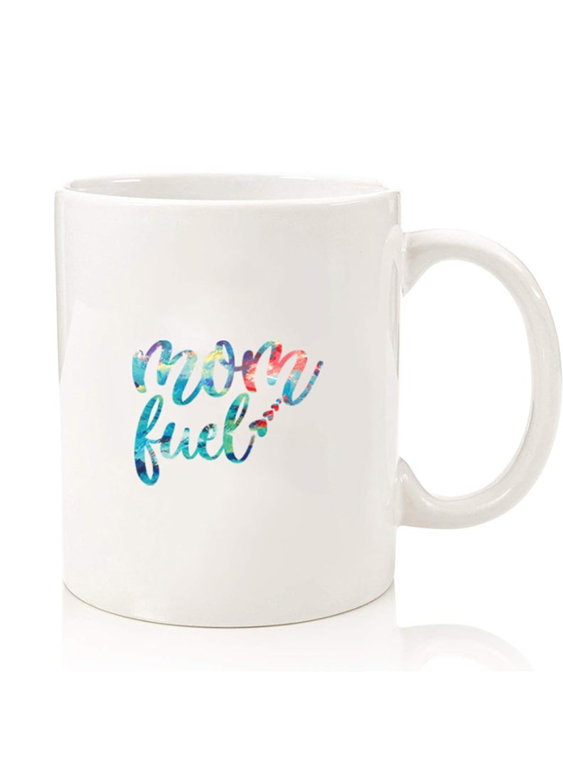 Theodor Premium Quality Two Sided Printed Coffee Mug Tea Cup For Home Office, Kids Men Women Mom Fuel - Image 1