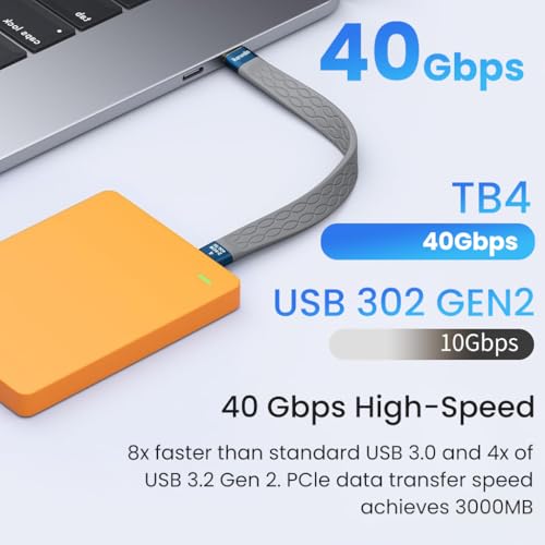 Verilux PD 240W Type C Cable Fast Charging, High Speed Type C to C Type Charger cable Support 8K HD Video Output, Compatible for iPhone 17/16/15, Galaxy S25/S24/S23, Flash Drive, Portable Travel, Grey - Image 3