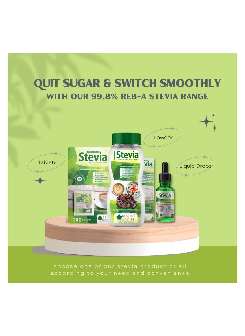 BLISS OF EARTH Bliss OF Earth liquid stevia in 30ml glassbottle  - Image 5