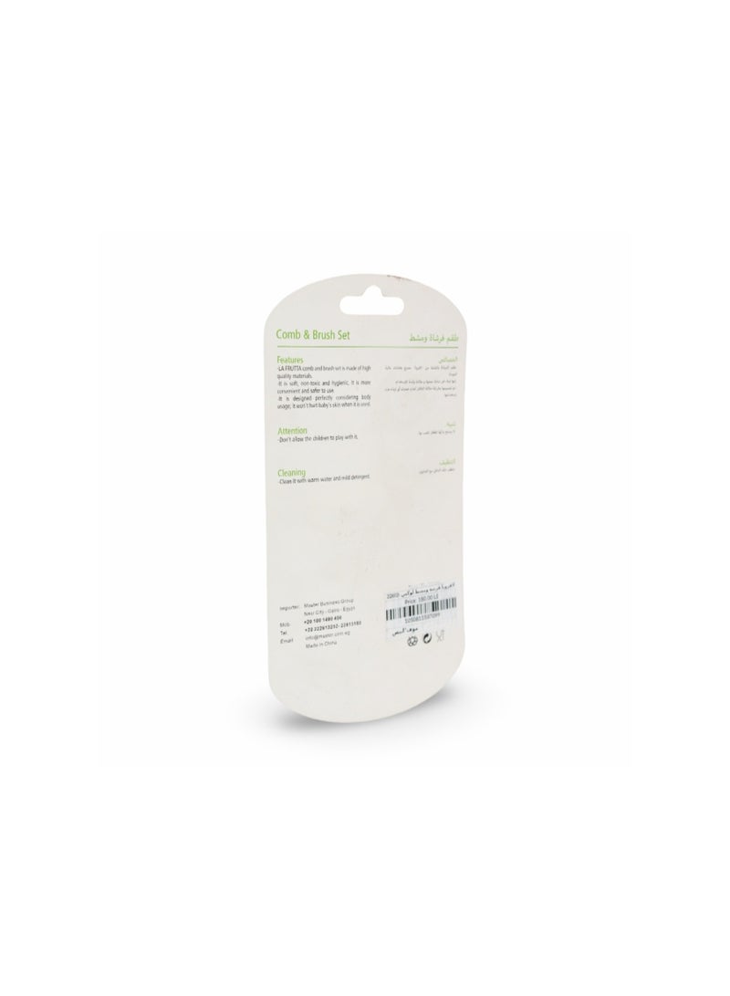 لا فروتا مجموعة مشط وفرشاة للأطفال من لافروتا - Image 2