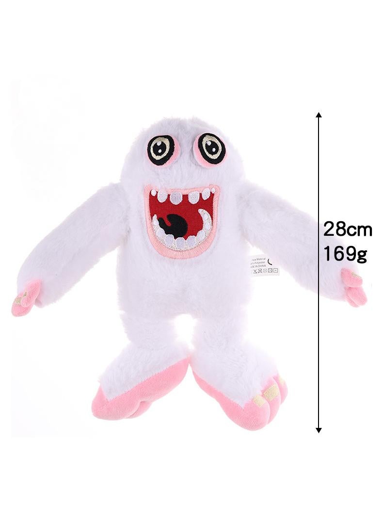 Loquat My Singing Monsters Plush Toy Game Plush Toy For Fans Gift White Haired Monster 28Cm - Image 1
