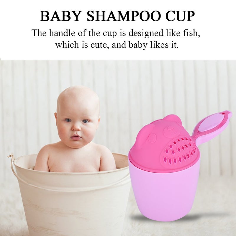 Hztyyier Baby Shampoo Rinse Cup Waterfall Rinser Bath Cup Kid Wash Hair Bathing Flusher Eye for Kids() - Image 4