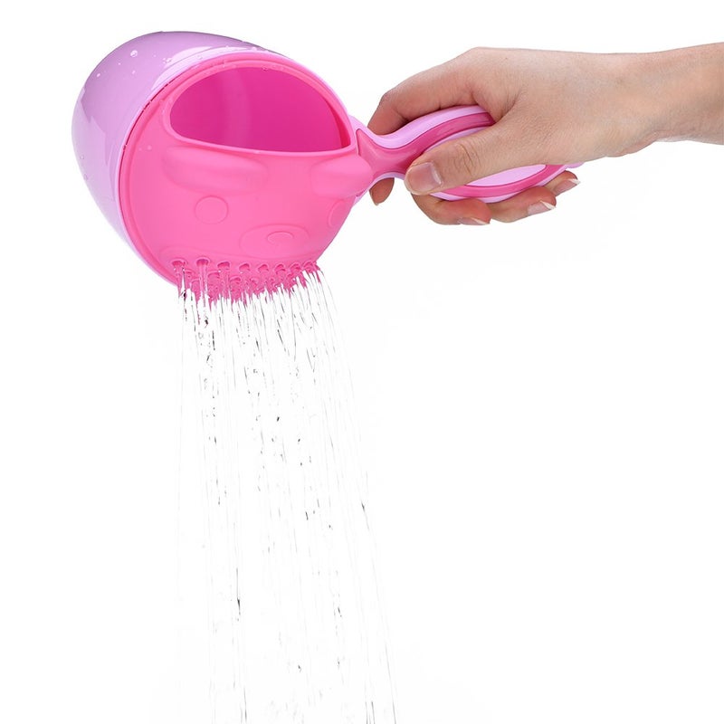 Hztyyier Baby Shampoo Rinse Cup Waterfall Rinser Bath Cup Kid Wash Hair Bathing Flusher Eye for Kids() - Image 3