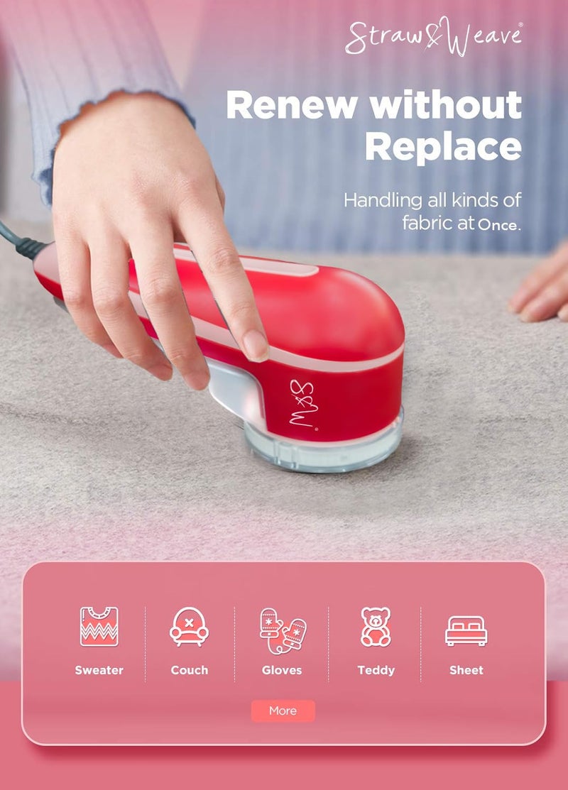STRAW&WEAVE Lint Remover for Clothes | 6 Blades | 1 Year Warranty | - Image 3