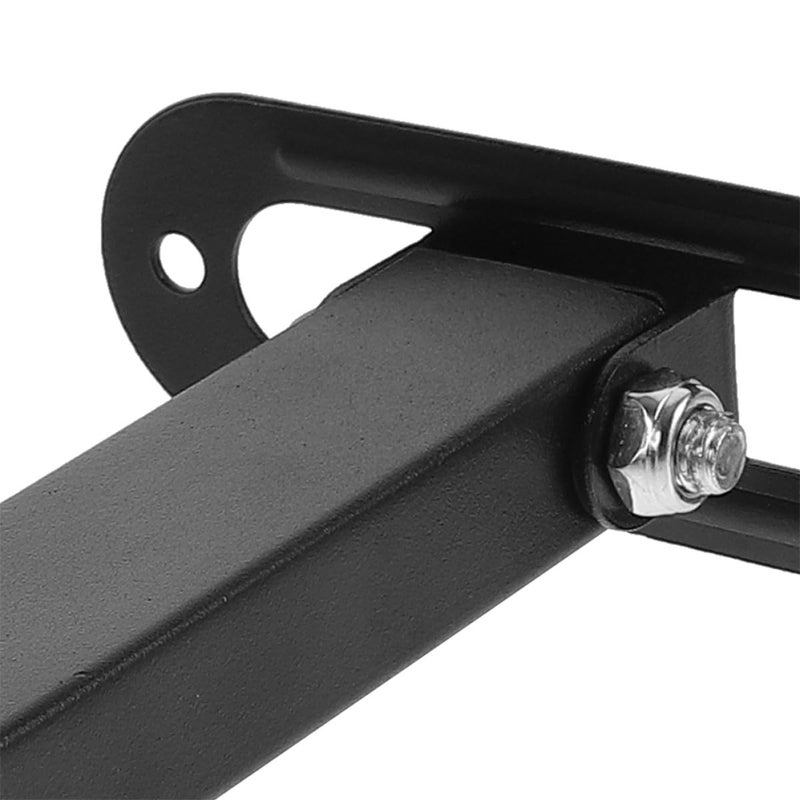 Adjustable Wall Mount Monitor Bracket for 2 Screens Rotating Height Adjustable Space Saving Stand - Image 5