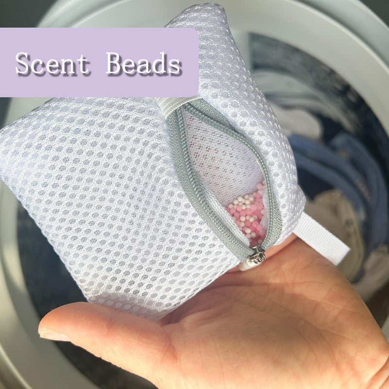 XLANMAY 4PCS Laundry Pod Anti-Sticking Bag Laundry Pods Dissolution Protection Bag Scent Beads Bags Durable Storage Bag for Pods Scented Beads - Image 3