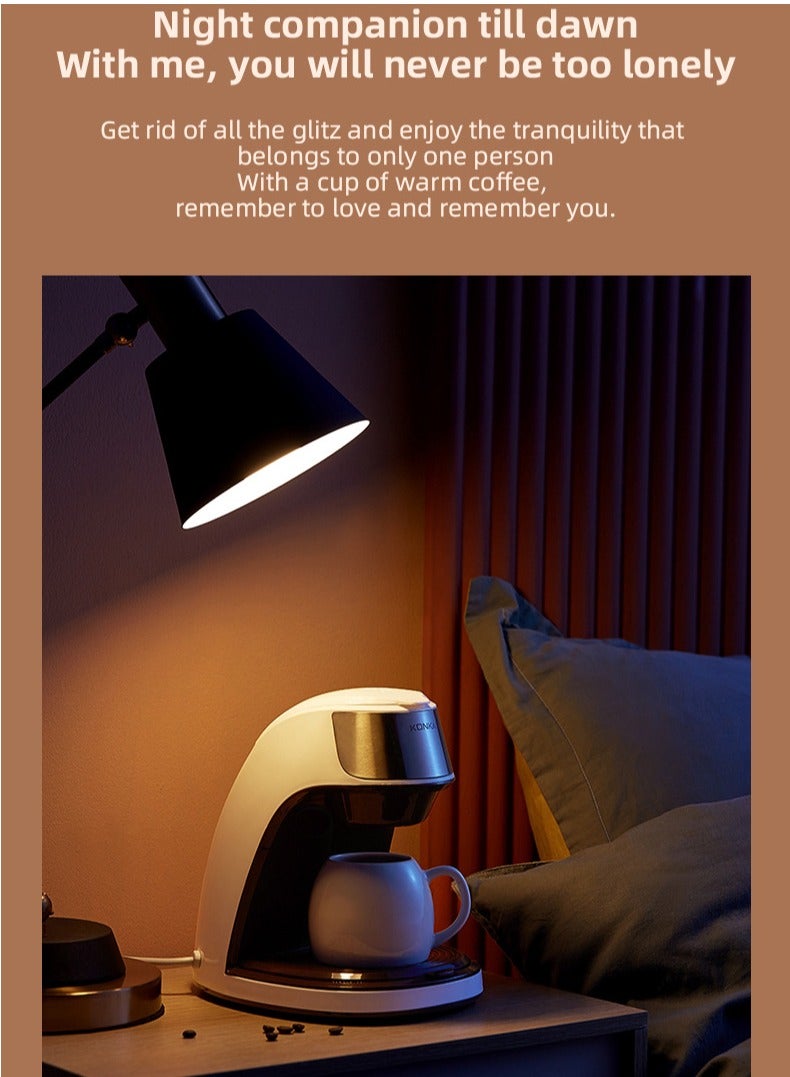 KONKA A Portable Mini Automatic Drip Coffee Maker for Home Use, Comes with a Ceramic Cup, And Is Faster Than Manual Brewing. It's Also Suitable for Office and Home Use. - Image 5