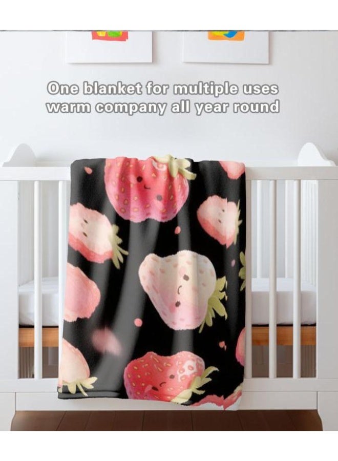 general Baby and children's cartoon flannel thin blanket (warm and comfortable, suitable for sleep, game use) 70cm*100cm - Image 2