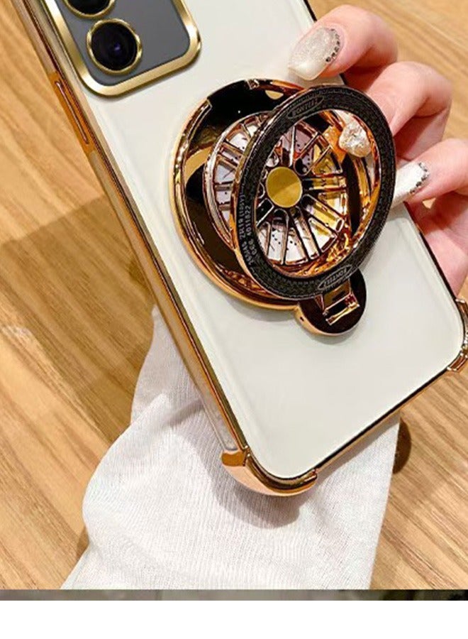 Geustos Suitable for Samsung Galaxy A36 5G plating flash stand with phone protective case for cooling - Image 3