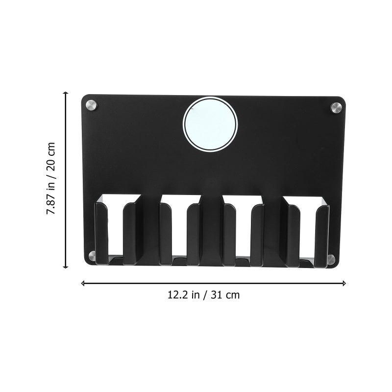 3pcs Hair Clipper Holder Hair Clipper Wall-Mounted Bracket Hair Clipper Wall Holder - Image 2