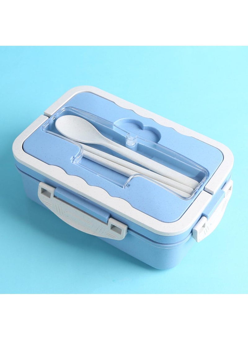 Y&D 3-piece Portable Sealed Compartment Lunch Box Set  - Image 2
