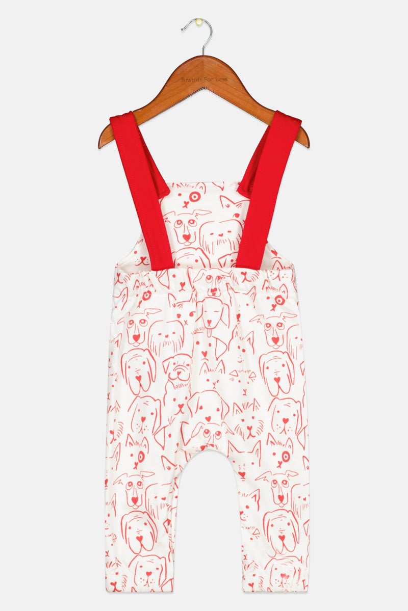 TRUSSARDI رومبر للأطفال الصغار من ترساردي جونيور، طباعة شاملة، متعدد الألوان - Image 2